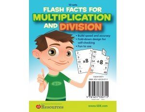 Flash Facts for Multiplication and Division Set of 10