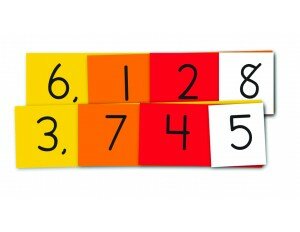 Student Size 4 Digit Place Value Strips (Set of 10)